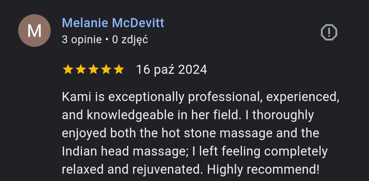 Melanie McDevitt — 5-star Google review